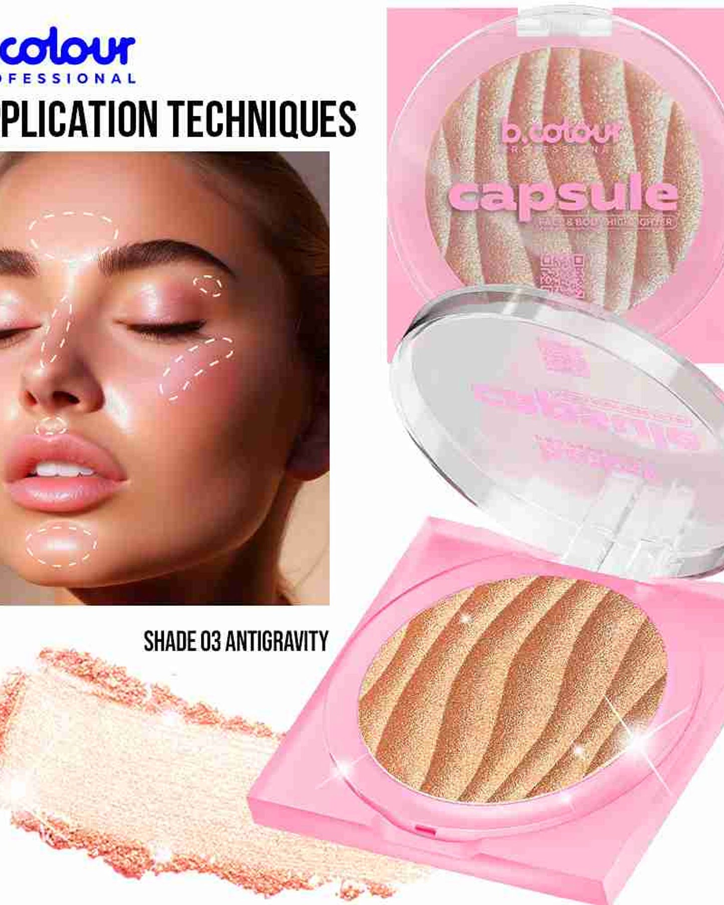 B.COLOUR PROFESSIONAL Highlighter 03 Antigravity