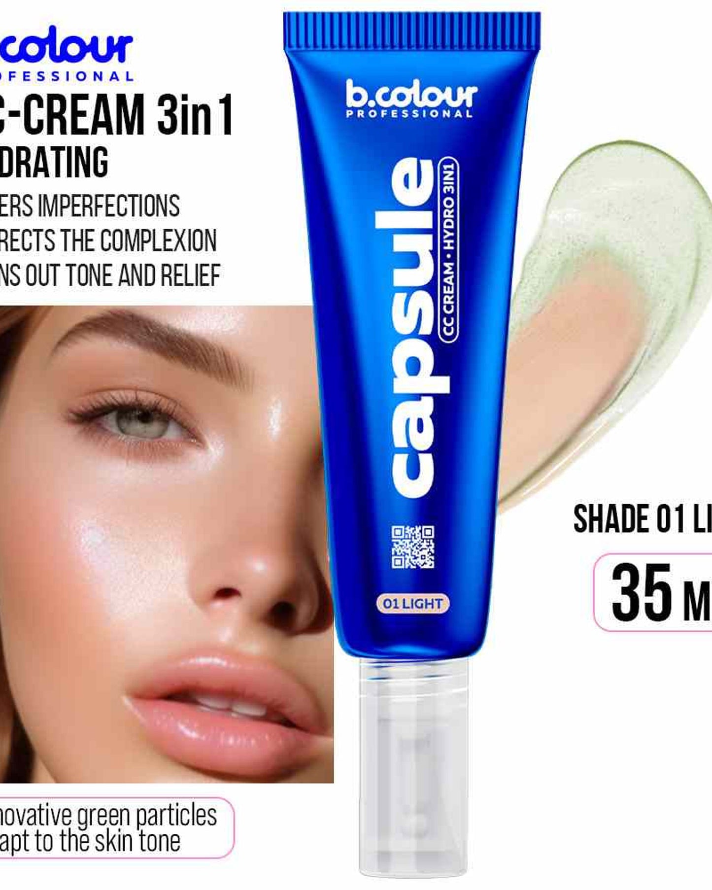 B.COLOUR PROFESSIONAL CC Cream 01 Light 35ml