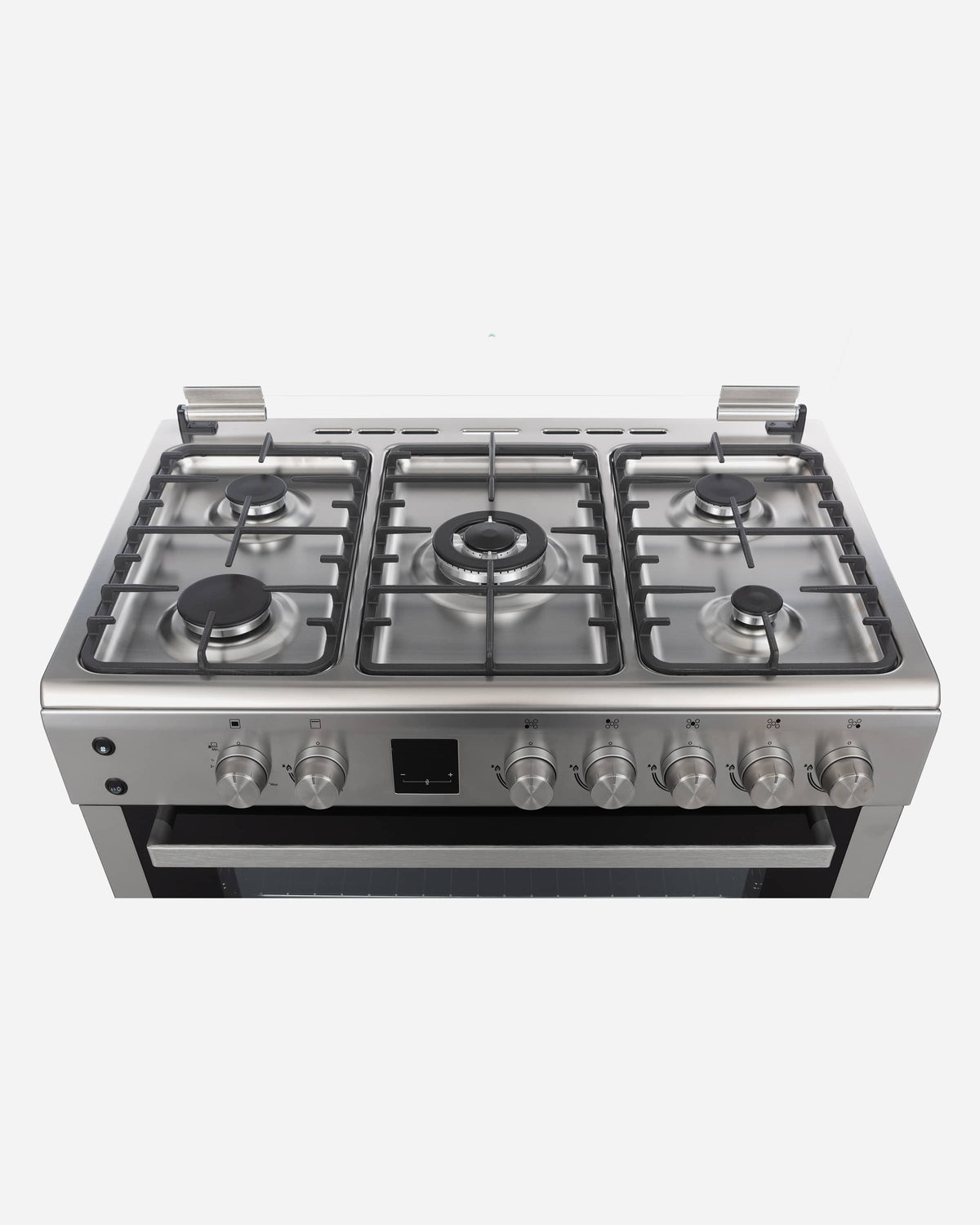Hoover Freestanding Full Gas Cooker, 5 Burners, Grill, 90 × 60 cm, Stainless Steel – HGC-V95G-S (ESMA Certified)