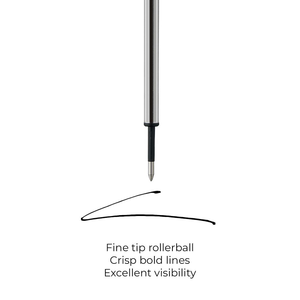 Cross Fine Gel Rollerball Refill - Black - Single Pack (0.5MM) 8015