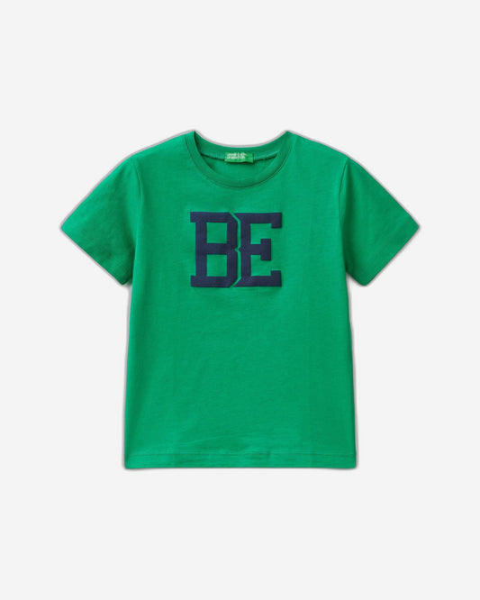 100% organic cotton t-shirt with logo