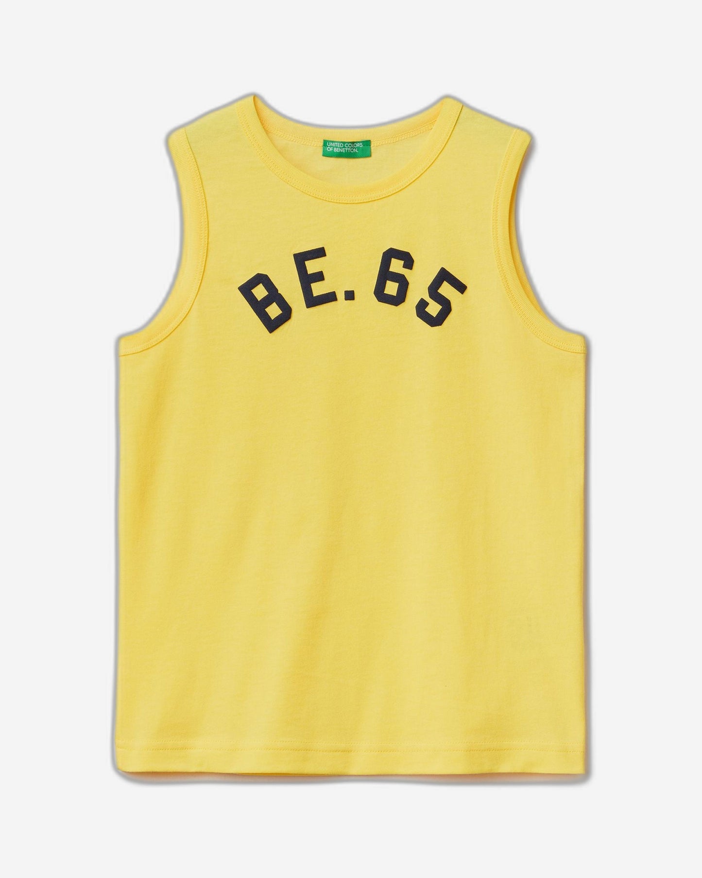 Tank top in 100% organic cotton with logo