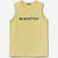Tank top in 100% organic cotton with logo