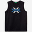 Tank top in 100% organic cotton with logo