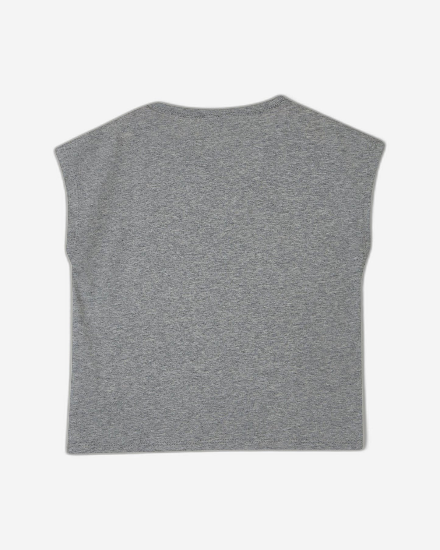 T-shirt with glitter print logo