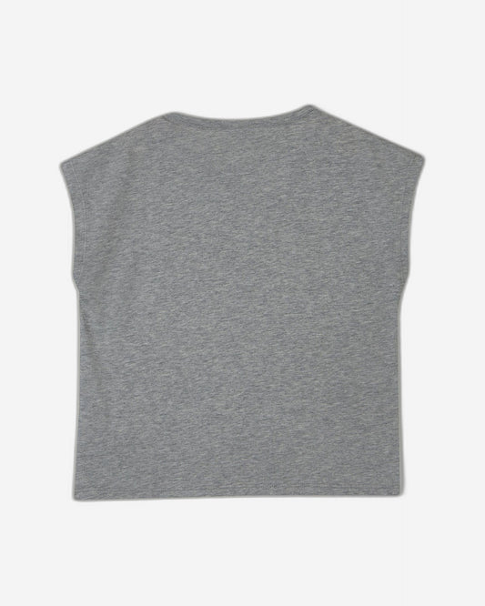 T-shirt with glitter print logo