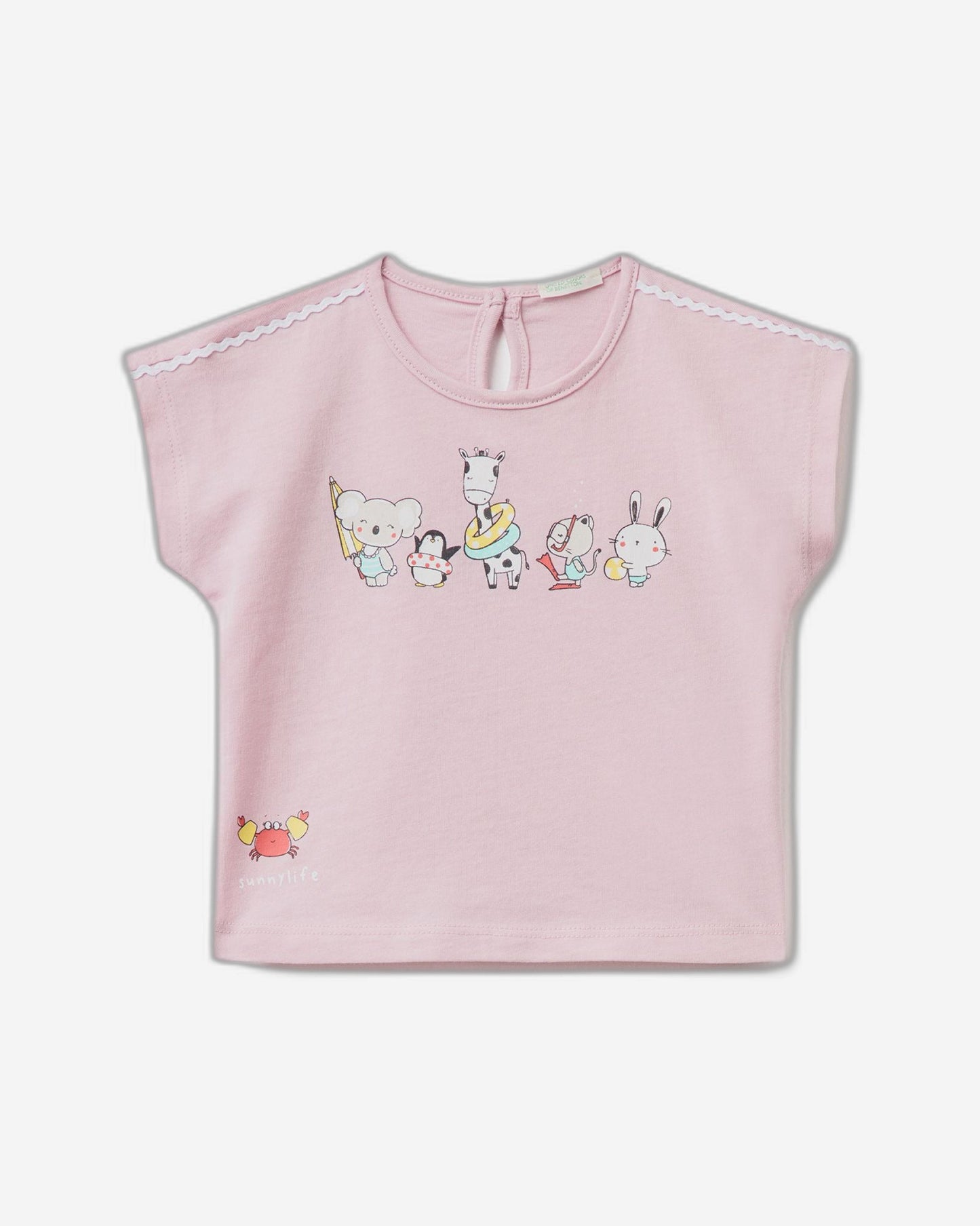 T-shirt in organic cotton with print