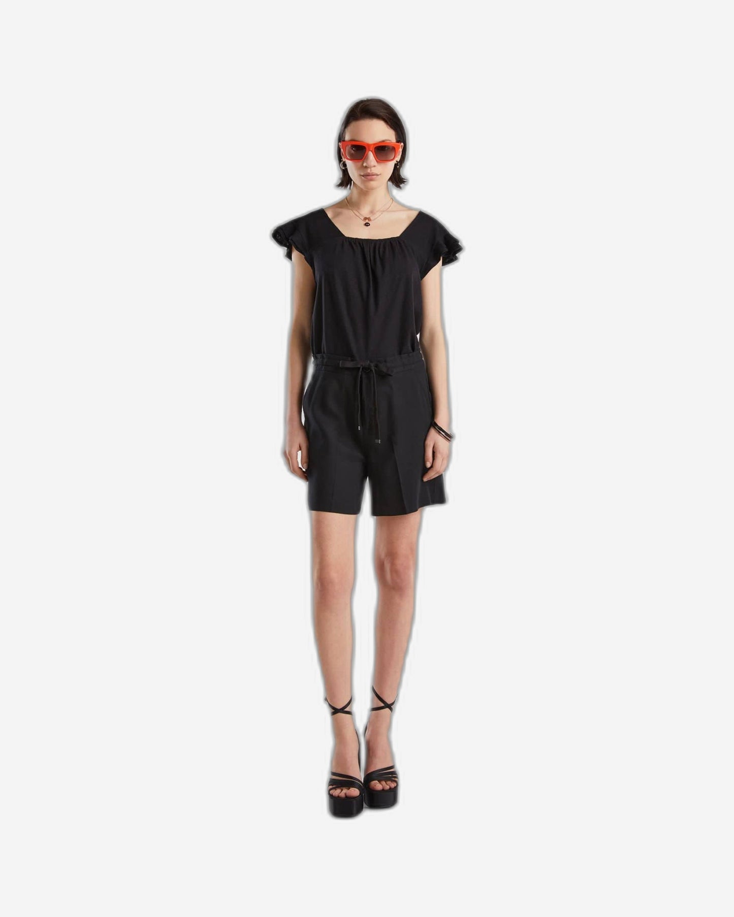 Bermudas with drawstring