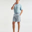 Shorts in canvas with drawstring