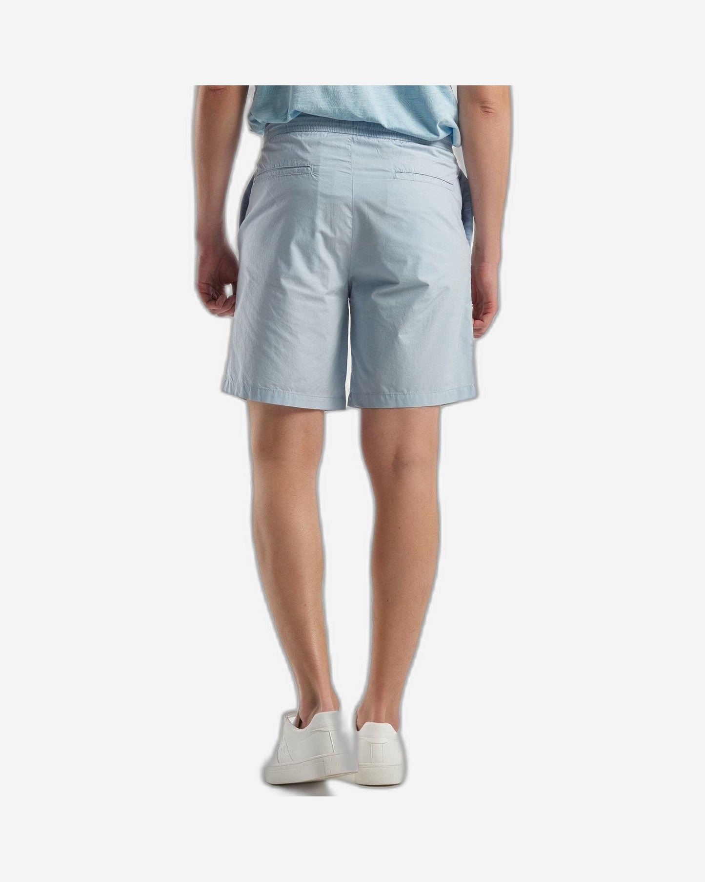 Shorts in canvas with drawstring
