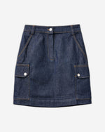 Mini skirt with cargo pockets