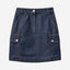 Mini skirt with cargo pockets