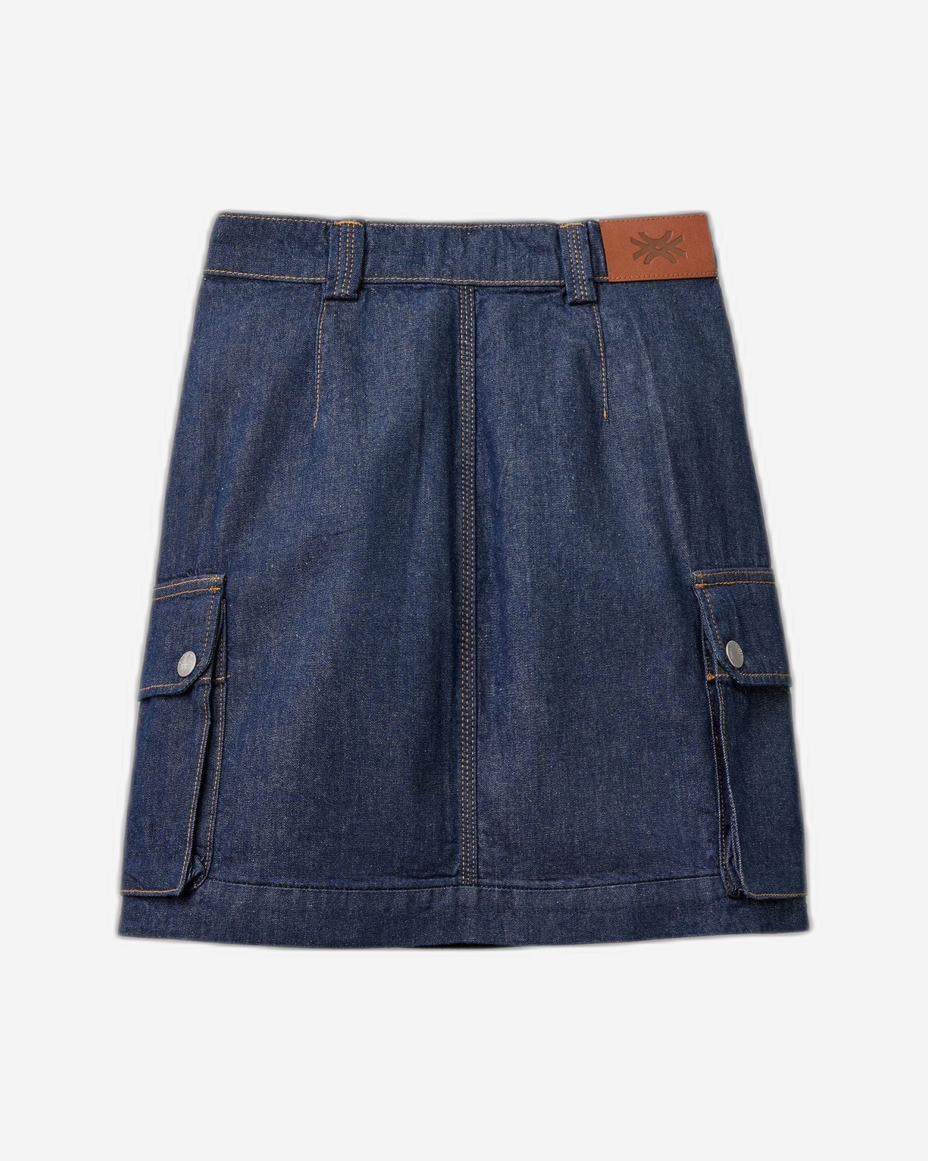 Mini skirt with cargo pockets