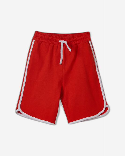 Basketball-style bermudas with drawstring