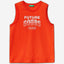 Tank top with text print