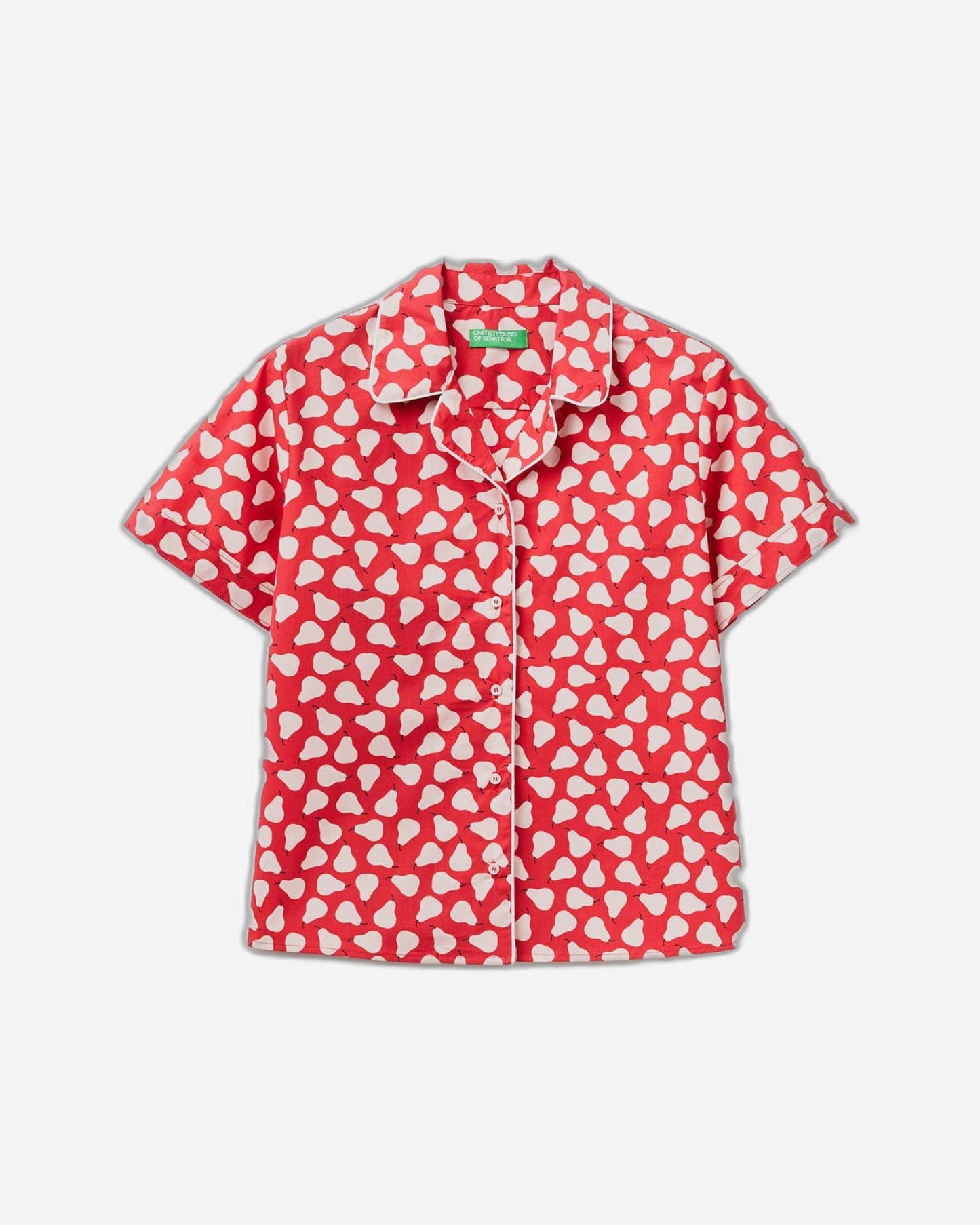 Shirt with fruit pattern