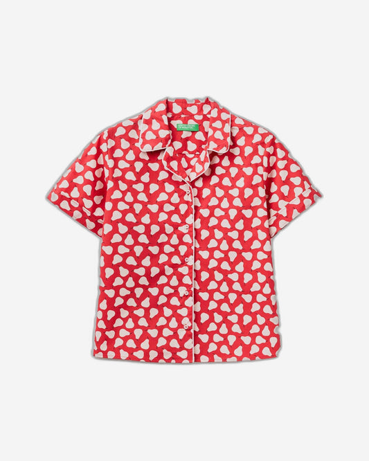 Shirt with fruit pattern
