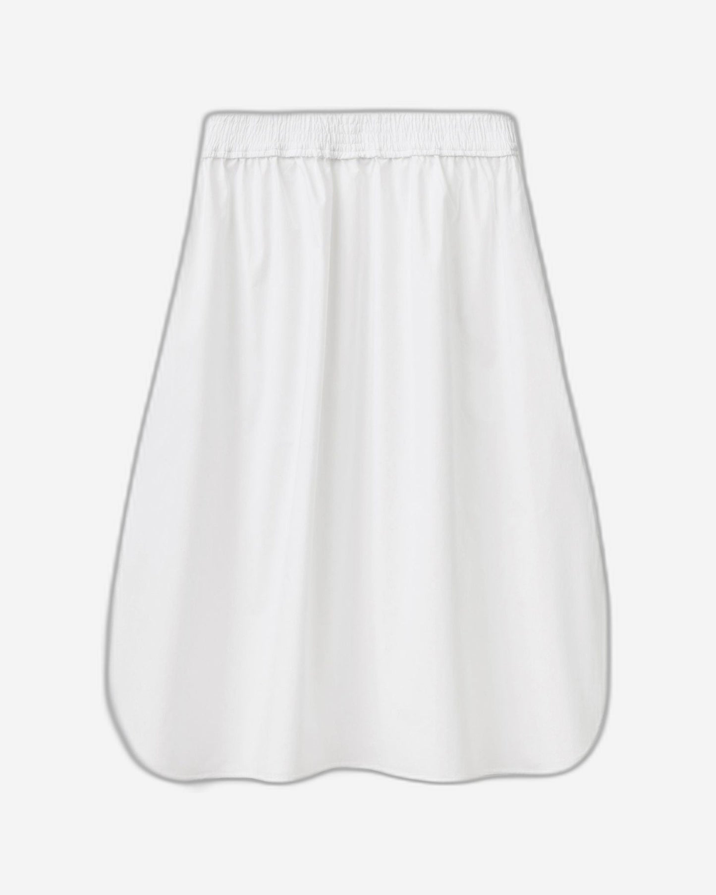 Midi skirt in 100% cotton