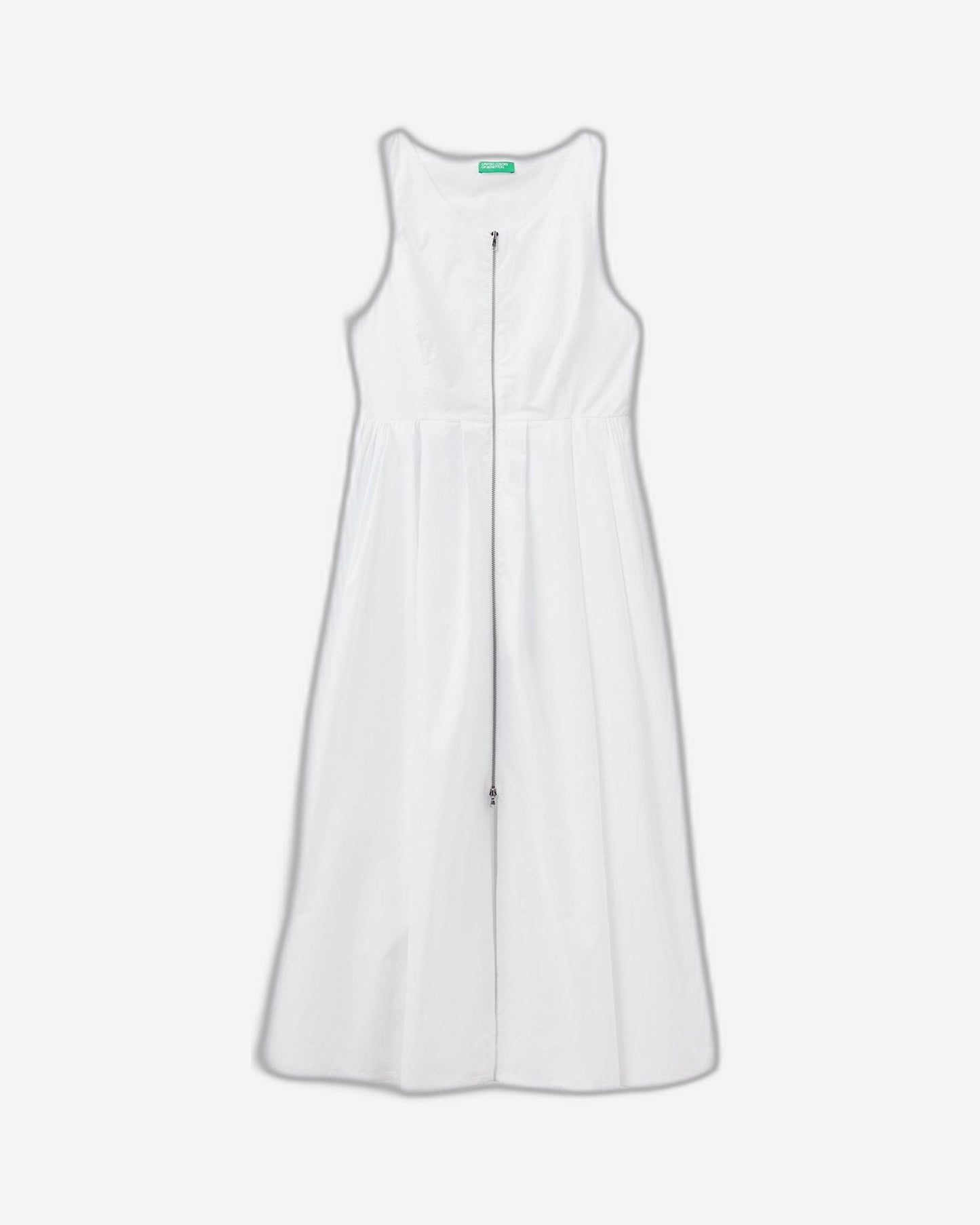 Long dress with zip