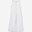 Long dress with zip