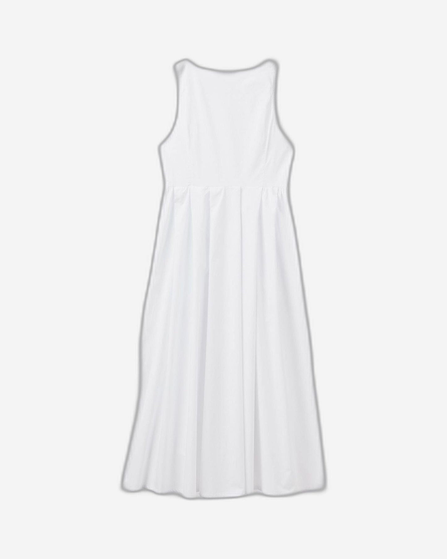 Long dress with zip