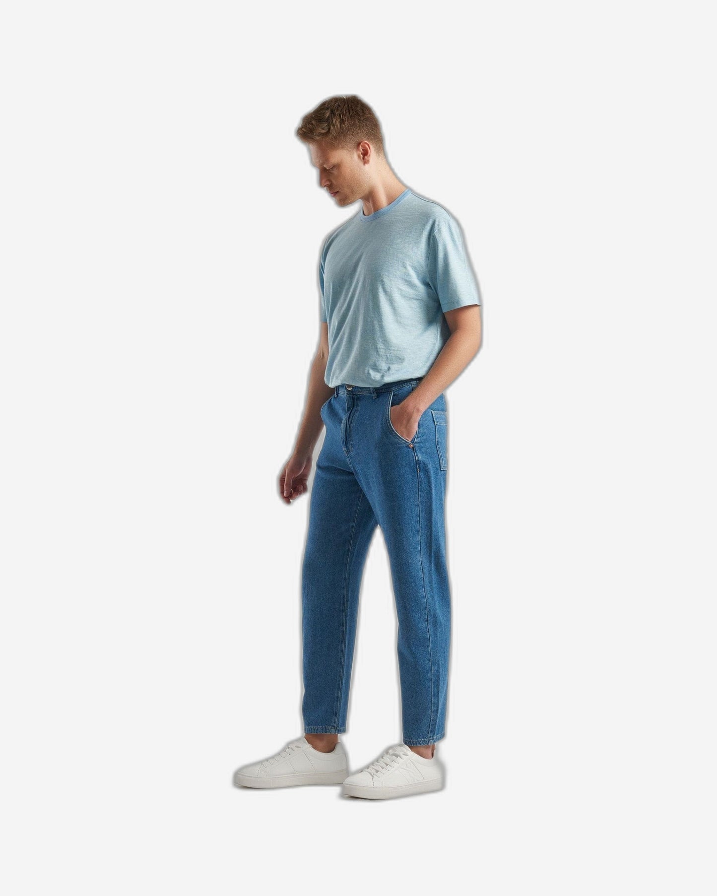 Regular fit trousers