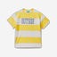 Striped t-shirt with print