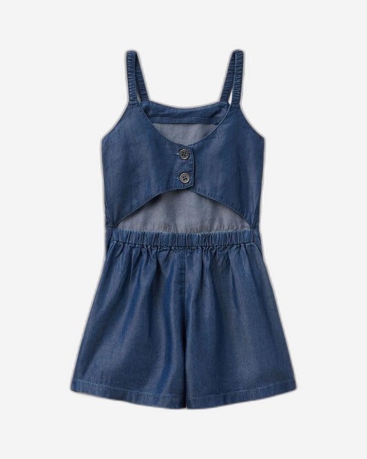 Jumpsuit in lightweight denim
