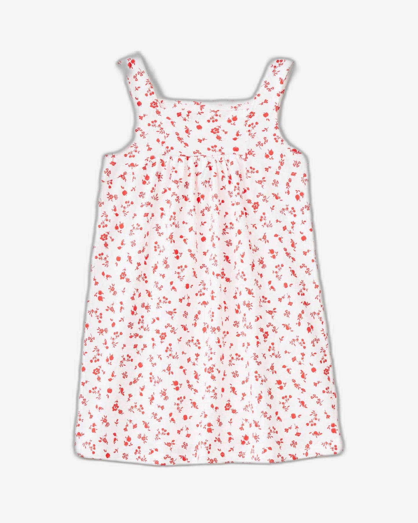 Printed dress in pure cotton
