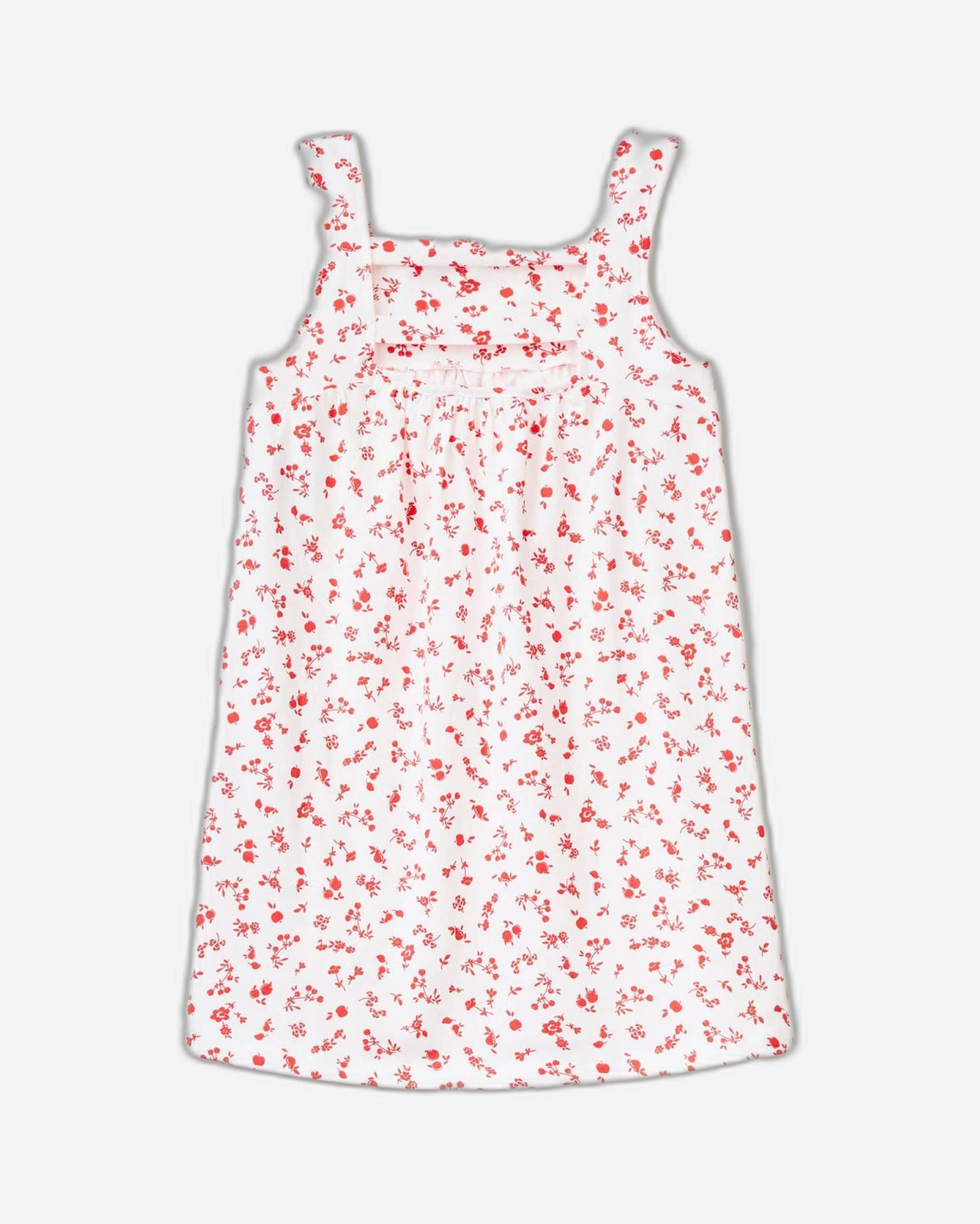Printed dress in pure cotton