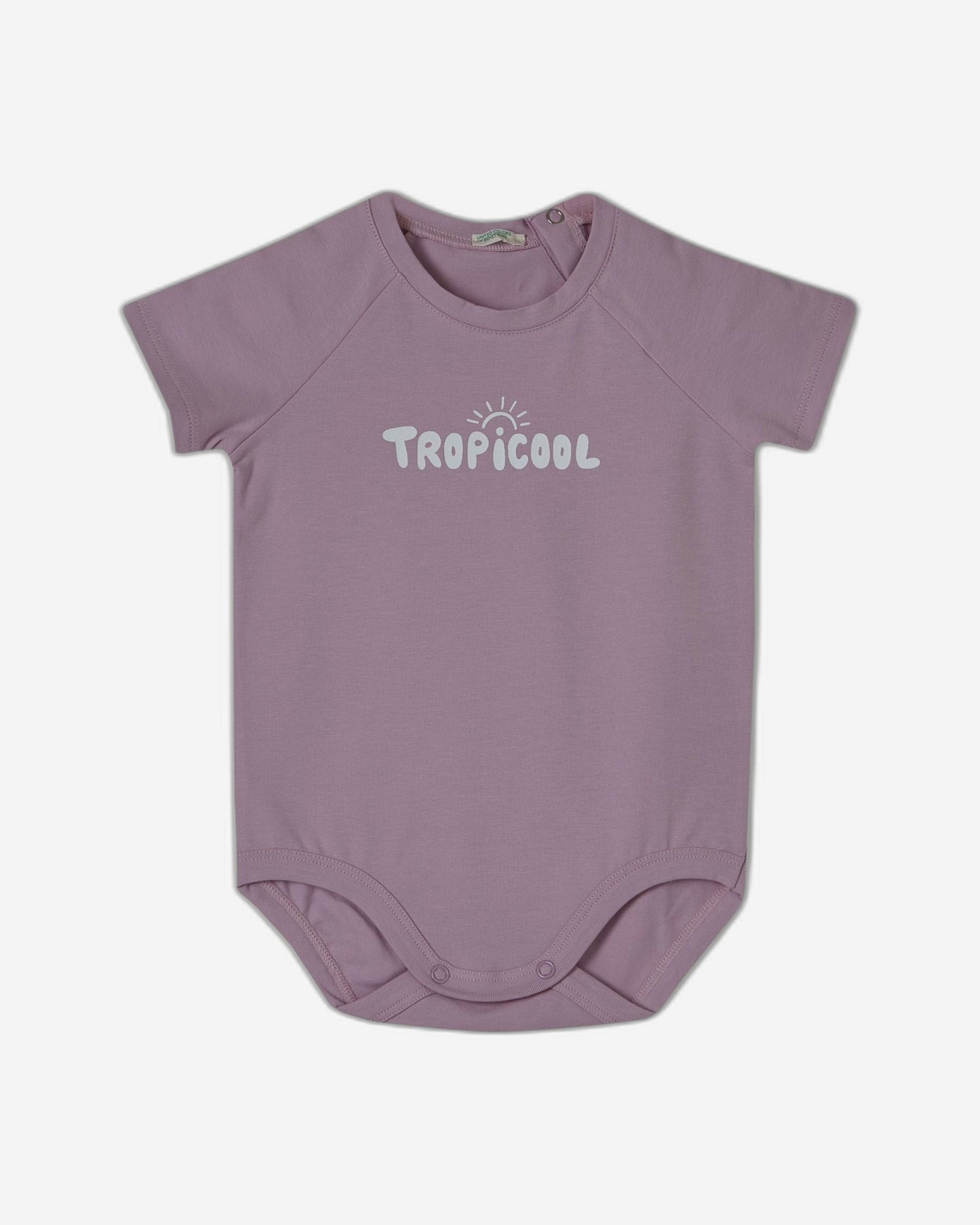 Stretch bodysuit with print