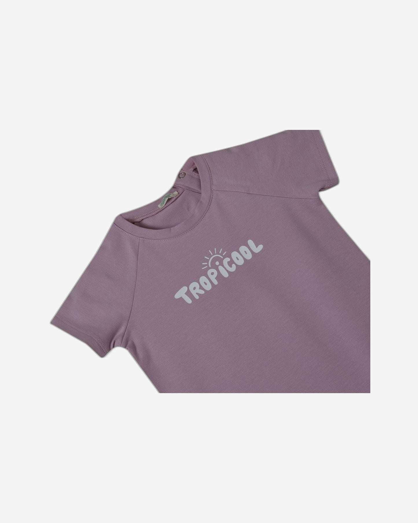 Stretch bodysuit with print