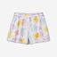 Tie-dye look bermudas