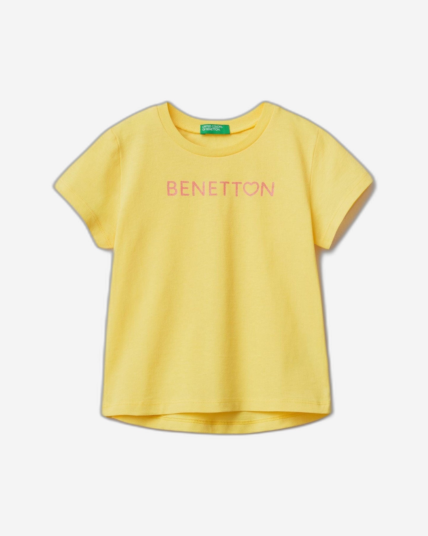 T-shirt in organic cotton with logo print