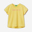 T-shirt in organic cotton with logo print