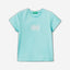 T-shirt in organic cotton with logo print