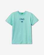 100% organic cotton t-shirt with logo