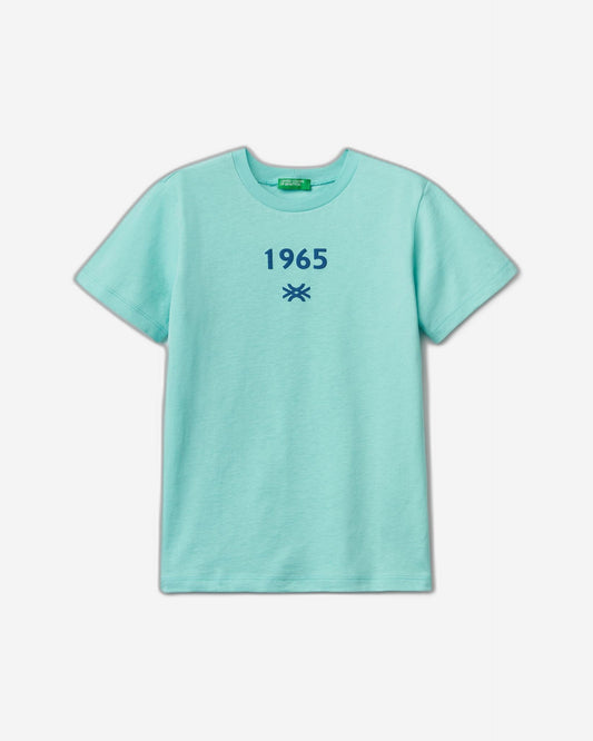 100% organic cotton t-shirt with logo