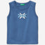 Tank top in 100% organic cotton with logo