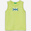 Tank top in 100% organic cotton with logo