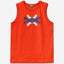 Tank top in 100% organic cotton with logo