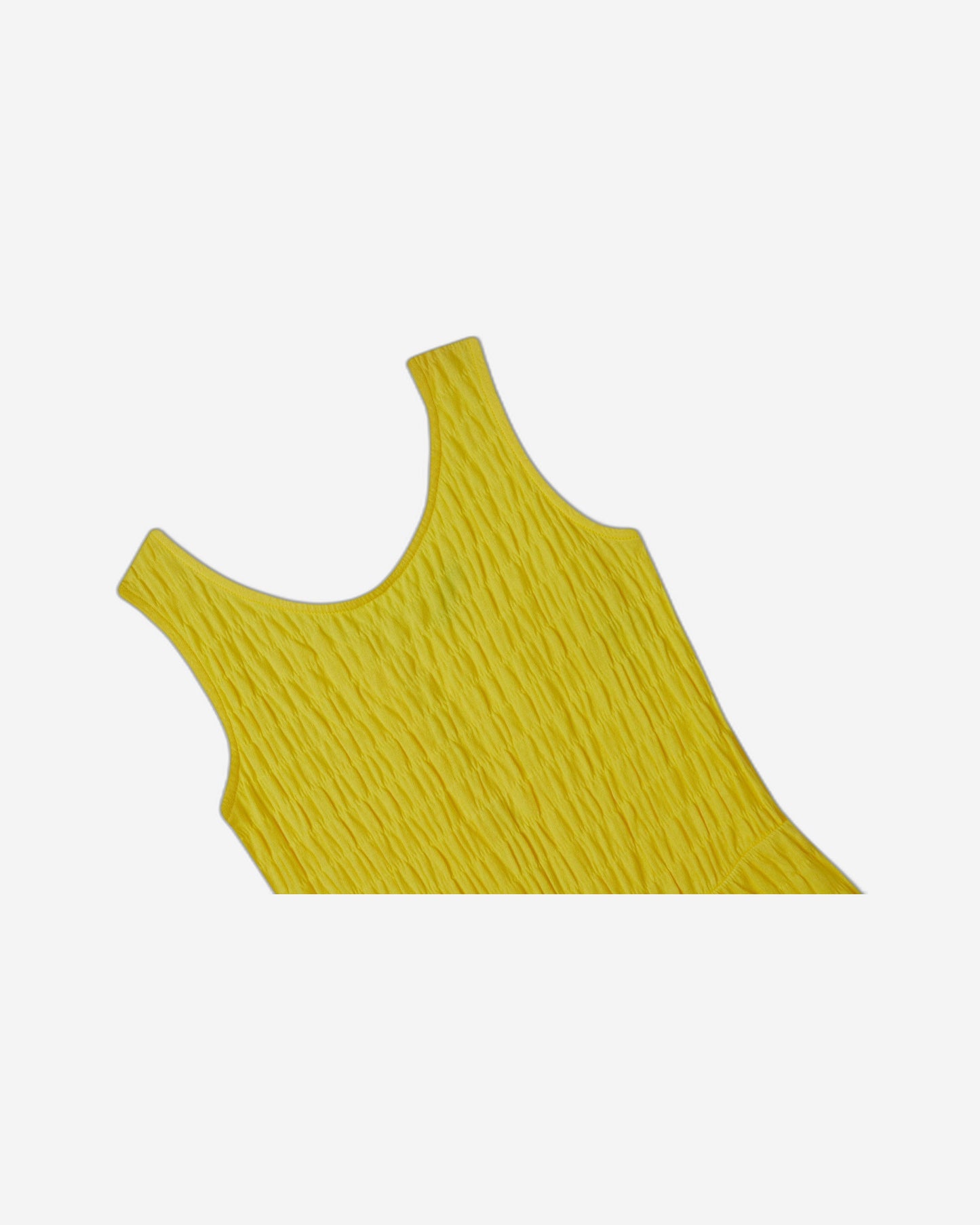 Striped jumpsuit with sash