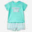 T-shirt and shorts in pure cotton
