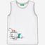 Lightweight tank top with print