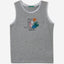 Lightweight tank top with print
