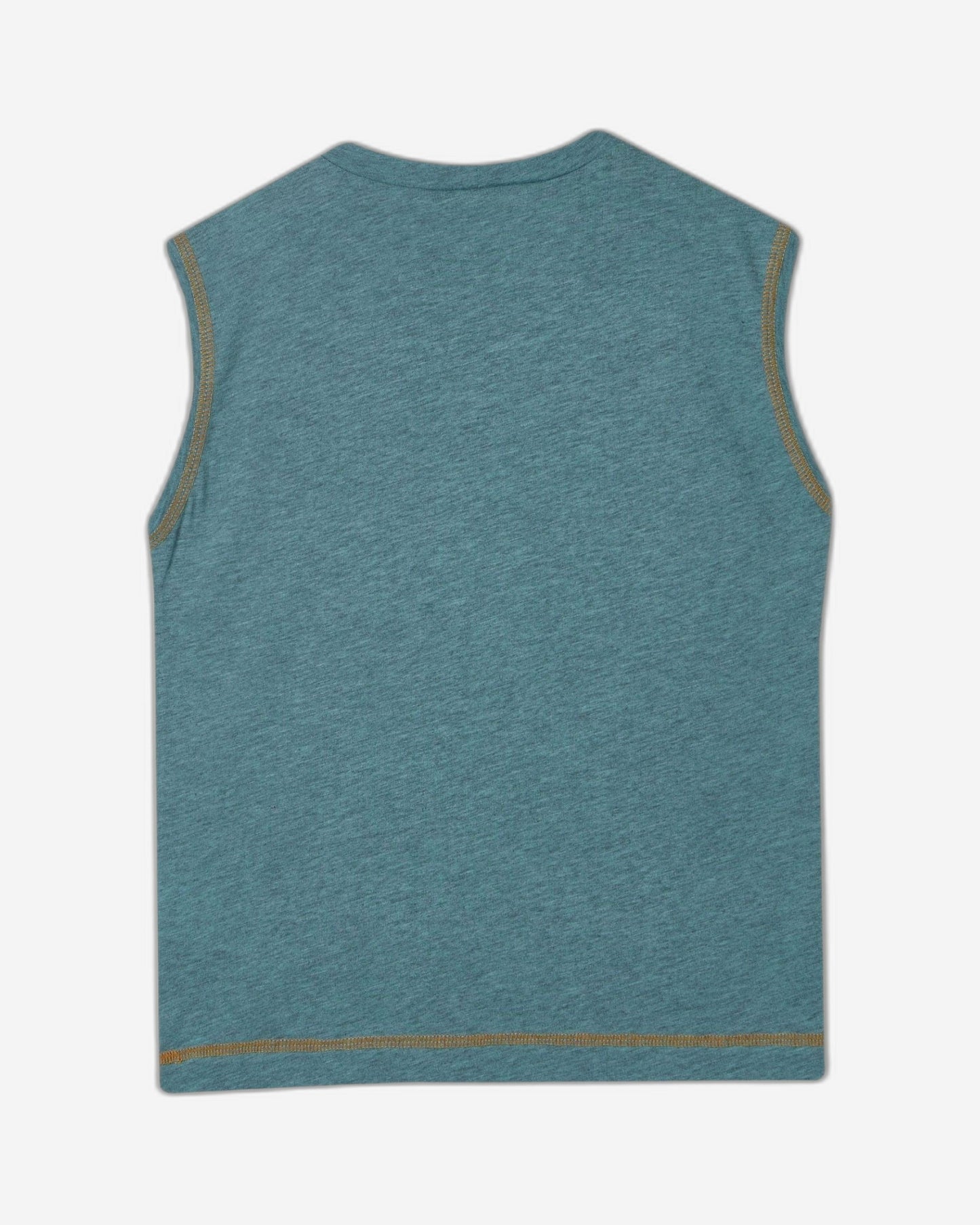 Marl tank top with slogan