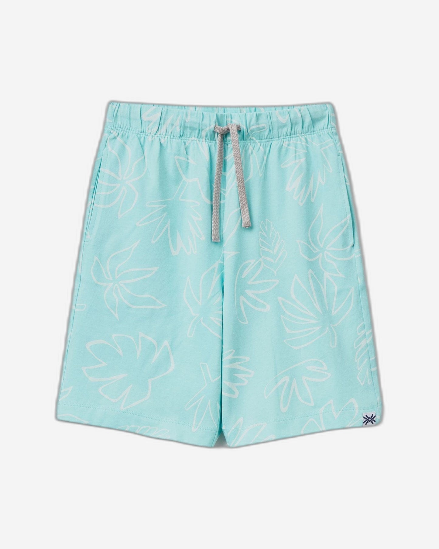 Bermudas with exotic print