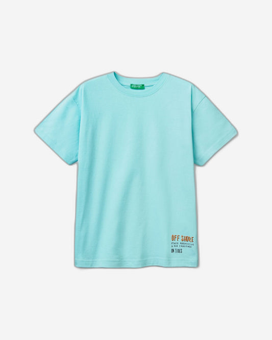 Oversized t-shirt with photographic print