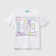 T-shirt with maxi 