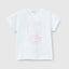 T-shirt with print in organic cotton